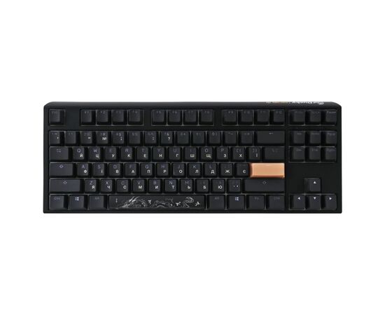 Клавіатура Ducky One 3 TKL Cherry MX Brown RGB UA USB Black (DKON2187ST-BUAPXCLAWSC1), зображення 2 Клавіатура Ducky One 3 TKL Cherry MX Brown RGB UA USB Black (DKON2187ST-BUAPXCLAWSC1), зображення 2