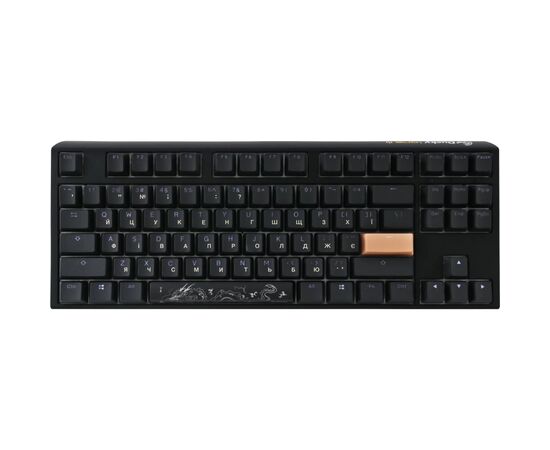 Клавіатура Ducky One 3 TKL Cherry MX Red RGB UA USB Black (DKON2187ST-RUAPXCLAWSC1), зображення 2 Клавіатура Ducky One 3 TKL Cherry MX Red RGB UA USB Black (DKON2187ST-RUAPXCLAWSC1), зображення 2