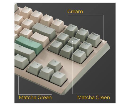 Клавіатура Ducky One 3 TKL Cherry MX Speed Silver UA USB Cream (DKON2187-PUAPXМAEGGC1), зображення 10 Клавіатура Ducky One 3 TKL Cherry MX Speed Silver UA USB Cream (DKON2187-PUAPXМAEGGC1), зображення 10