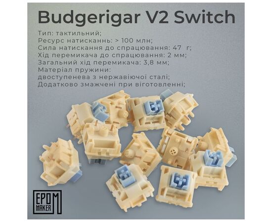 Клавиатура Epomaker EK68 65 Budgerigar V2 Switch Hot-Swap RGB Wireless/Bluetooth/USB UA Black (EK68-B-BV2), изображение 6 Клавиатура Epomaker EK68 65 Budgerigar V2 Switch Hot-Swap RGB Wireless/Bluetooth/USB UA Black (EK68-B-BV2), изображение 6
