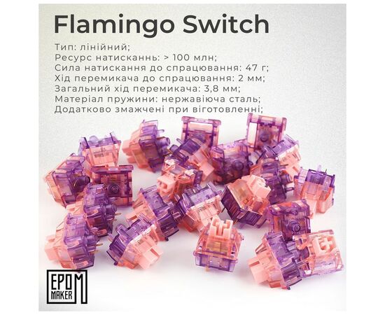 Клавіатура Epomaker EK68 65 Flamingo Switch Hot-Swap RGB Wireless/Bluetooth/USB UA Black (EK68-B-F), зображення 6 Клавіатура Epomaker EK68 65 Flamingo Switch Hot-Swap RGB Wireless/Bluetooth/USB UA Black (EK68-B-F), зображення 6