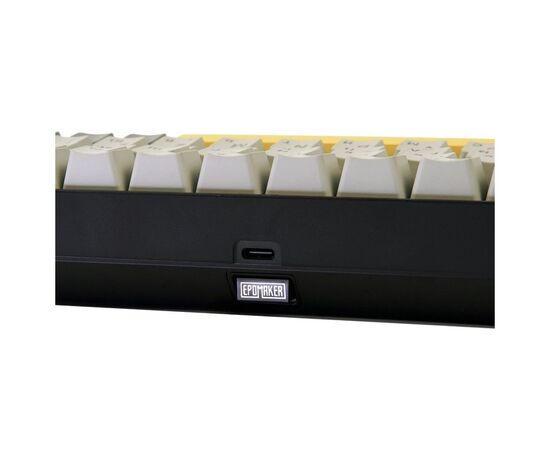 Клавиатура Epomaker EP64 60 Mulan Switch Hot-Swap RGB Wireless/Bluetooth/USB UA Black (EP64-B-M), изображение 2 Клавиатура Epomaker EP64 60 Mulan Switch Hot-Swap RGB Wireless/Bluetooth/USB UA Black (EP64-B-M), изображение 2