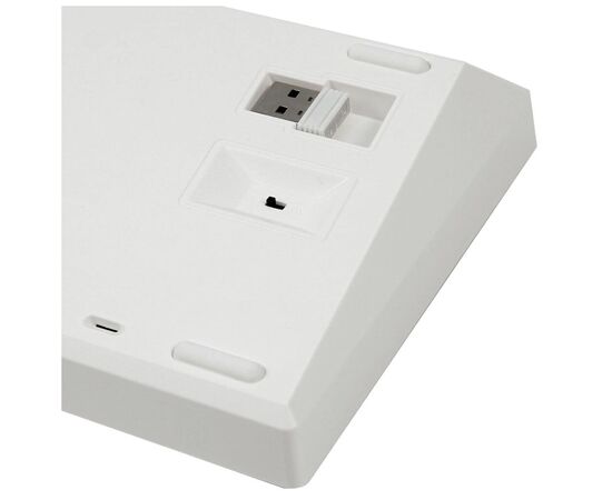 Клавіатура Epomaker EP84 Plus 75 Wisteria Linear Switch Hot-Swap RGB Wireless/Bluetooth/USB UA White (EP84-W-WL), зображення 4 Клавіатура Epomaker EP84 Plus 75 Wisteria Linear Switch Hot-Swap RGB Wireless/Bluetooth/USB UA White (EP84-W-WL), зображення 4