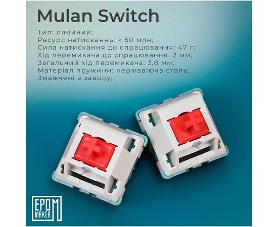 Клавиатура Epomaker Shadow-S TKL Mulan Switch Hot-Swap LCD Screen RGB Wireless/Bluetooth/USB UA White (SHS-W-M), изображение 9 Клавиатура Epomaker Shadow-S TKL Mulan Switch Hot-Swap LCD Screen RGB Wireless/Bluetooth/USB UA White (SHS-W-M), изображение 9