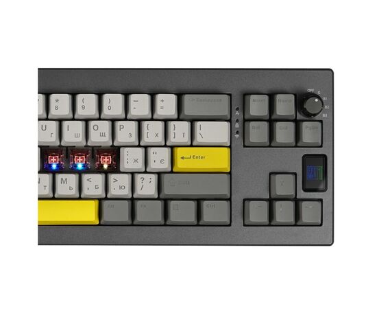 Клавіатура Epomaker Shadow-X 70 Flamingo Switch Hot-Swap LCD Screen RGB Wireless/Bluetooth/USB UA Black (SHX-B-F), зображення 2 Клавіатура Epomaker Shadow-X 70 Flamingo Switch Hot-Swap LCD Screen RGB Wireless/Bluetooth/USB UA Black (SHX-B-F), зображення 2
