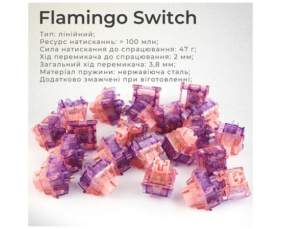 Клавіатура Epomaker Shadow-X 70 Flamingo Switch Hot-Swap LCD Screen RGB Wireless/Bluetooth/USB UA Black (SHX-B-F), зображення 6 Клавіатура Epomaker Shadow-X 70 Flamingo Switch Hot-Swap LCD Screen RGB Wireless/Bluetooth/USB UA Black (SHX-B-F), зображення 6