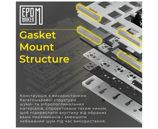 Клавіатура Epomaker TH80 Pro V2 75 Sea Salt Silent Switch Hot-Swap LCD Screen RGB Wireless/Bluetooth/USB UA Black (TH80-PROV2-B-SS), зображення 7 Клавіатура Epomaker TH80 Pro V2 75 Sea Salt Silent Switch Hot-Swap LCD Screen RGB Wireless/Bluetooth/USB UA Black (TH80-PROV2-B-SS), зображення 7