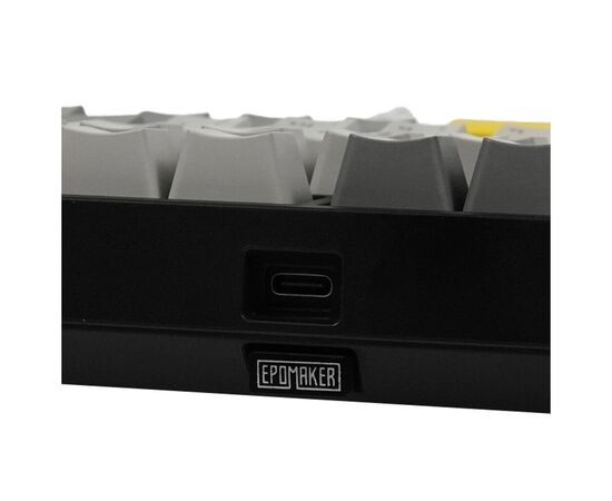 Клавіатура Epomaker TH80 SE 75 Budgerigar V2 Switch Hot-Swap RGB Wireless/Bluetooth/USB UA Black (TH80-SE-B-BV2), зображення 3 Клавіатура Epomaker TH80 SE 75 Budgerigar V2 Switch Hot-Swap RGB Wireless/Bluetooth/USB UA Black (TH80-SE-B-BV2), зображення 3