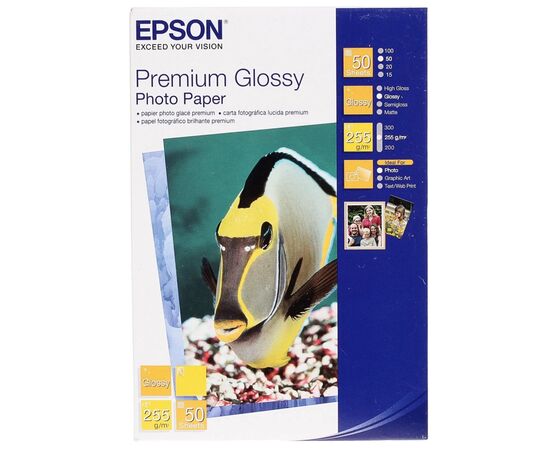 Фотобумага Epson 13x18 Premium gloss Photo (C13S041875)