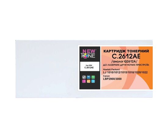 Картридж NewTone для HP LJ 1010/1012 (C.2612AE)