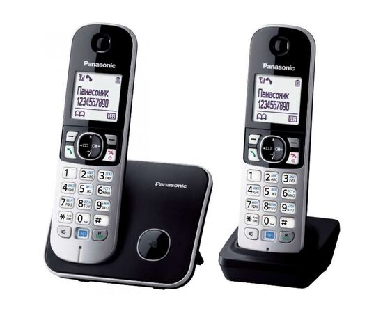 Телефон DECT Panasonic KX-TG6812UAB