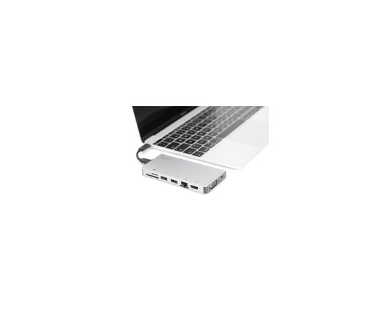Концентратор Digitus Travel USB-C, 8 Port (DA-70866), изображение 2 Концентратор Digitus Travel USB-C, 8 Port (DA-70866), изображение 2
