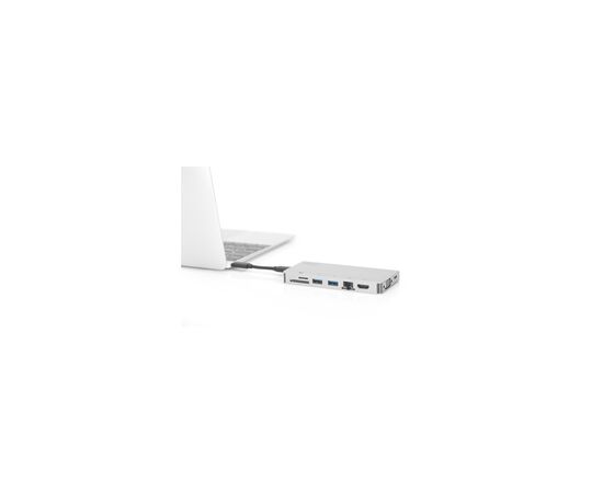 Концентратор Digitus Travel USB-C, 8 Port (DA-70866), изображение 3 Концентратор Digitus Travel USB-C, 8 Port (DA-70866), изображение 3