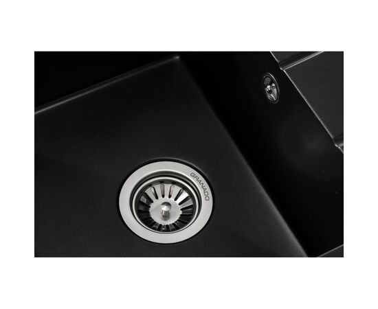 Мойка кухонная GRANADO MADRID black shine (gr1601), изображение 4 Мойка кухонная GRANADO MADRID black shine (gr1601), изображение 4