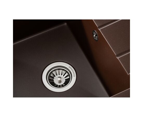 Мийка кухонна GRANADO MADRID marron (gr1606), зображення 4 Мийка кухонна GRANADO MADRID marron (gr1606), зображення 4