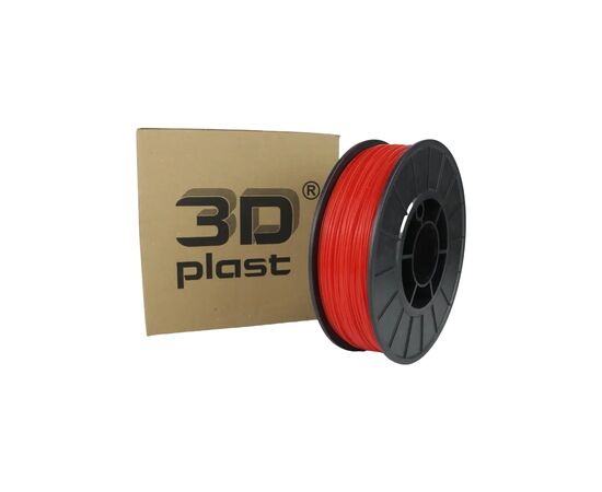 Пластик для 3D-принтера 3Dplast PLA 1.75мм, 0.85кг, red (3DPLA17508RD), зображення 2 Пластик для 3D-принтера 3Dplast PLA 1.75мм, 0.85кг, red (3DPLA17508RD), зображення 2