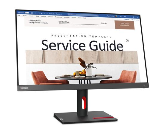 Монитор Lenovo S24i-30 (63DEKAR3WW), изображение 2 Монитор Lenovo S24i-30 (63DEKAR3WW), изображение 2