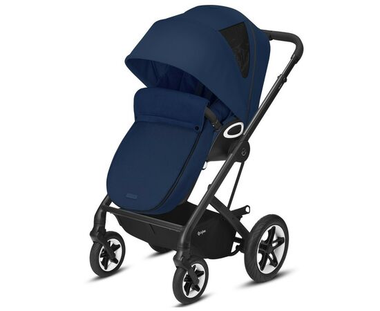 Коляска Cybex Talos S Navy Blue navy blue (с бампером) (520001419), изображение 3 Коляска Cybex Talos S Navy Blue navy blue (с бампером) (520001419), изображение 3