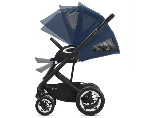 Коляска Cybex Talos S Navy Blue navy blue (с бампером) (520001419), изображение 7 Коляска Cybex Talos S Navy Blue navy blue (с бампером) (520001419), изображение 7