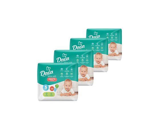 Подгузники Dada Extra Soft 5 Junior (12-17 кг) 120 шт (4 упаковки по 30 шт) (4820174989590)