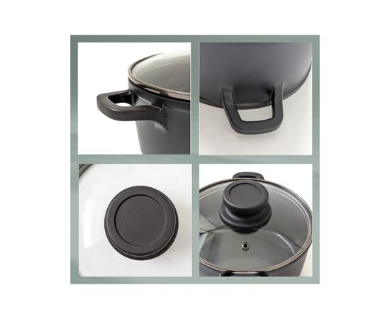 Кастрюля Kela Atura, з кришкою 24 см, 3.2 л (15171), изображение 3 Кастрюля Kela Atura, з кришкою 24 см, 3.2 л (15171), изображение 3