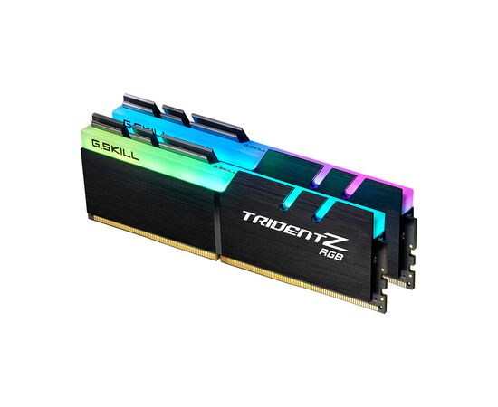 Модуль пам'яті для комп'ютера DDR4 32GB (2x16GB) 3200 MHz TridentZ RGB Black For AMD G.Skill (F4-3200C16D-32GTZRX)