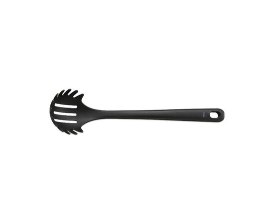 Ложка поварская Kela Apart для спагеті, 35 см, чорна (12632)