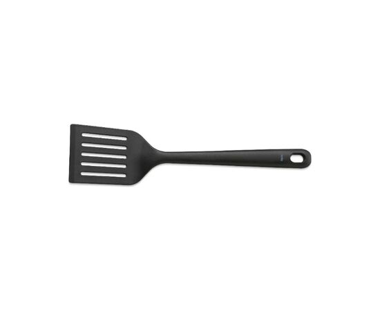 Лопатка кухонная Kela Apart для сервіровки з прорізами, 34 см, чорна (12635)