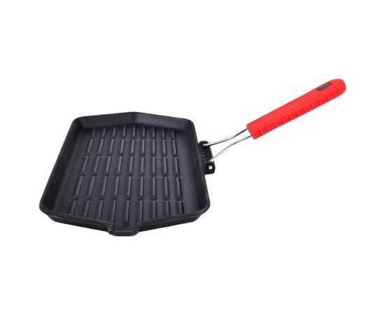 Сковорода Bergner Bbq lovers, гриль 34.3x20.4 см (BG-34131-BK), изображение 2 Сковорода Bergner Bbq lovers, гриль 34.3x20.4 см (BG-34131-BK), изображение 2