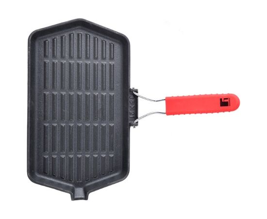 Сковорода Bergner Bbq lovers, гриль 34.3x20.4 см (BG-34131-BK), изображение 3 Сковорода Bergner Bbq lovers, гриль 34.3x20.4 см (BG-34131-BK), изображение 3