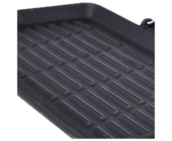 Сковорода Bergner Bbq lovers, гриль 34.3x20.4 см (BG-34131-BK), изображение 6 Сковорода Bergner Bbq lovers, гриль 34.3x20.4 см (BG-34131-BK), изображение 6