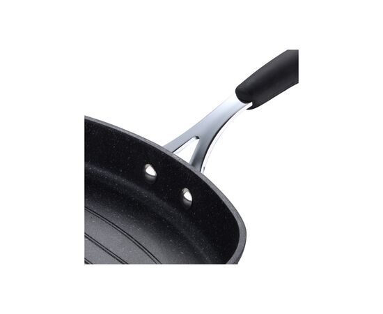 Сковорода Bergner Midnight, гриль 28x28 см (BG-30130-GR), изображение 6 Сковорода Bergner Midnight, гриль 28x28 см (BG-30130-GR), изображение 6