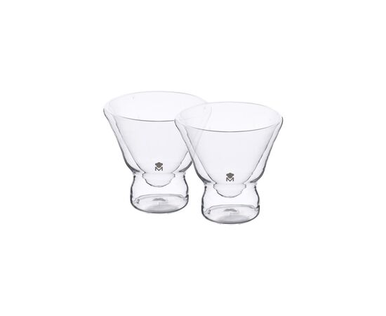 Набір склянок MasterPro Mixology, для коктейлів з подвійними стінками, 230 мл, 2 шт (BGMP-20202)