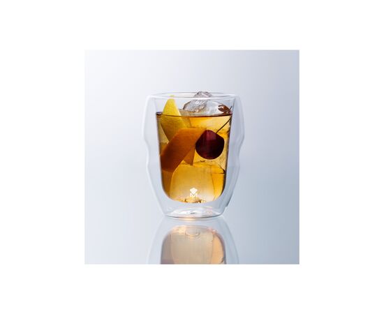 Набір склянок MasterPro Mixology з подвійними стінками, 380 мл, 2 шт (BGMP-20203), зображення 4 Набір склянок MasterPro Mixology з подвійними стінками, 380 мл, 2 шт (BGMP-20203), зображення 4