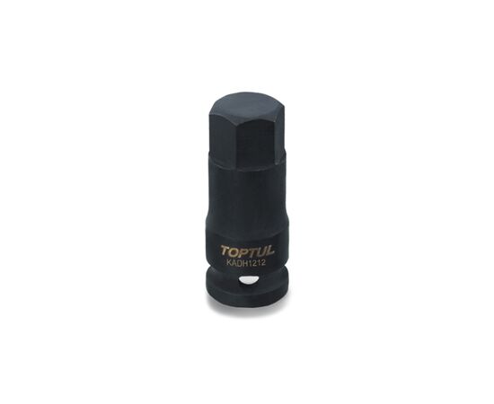 Головка торцевая Toptul ударная HEX 1/2" 12мм (KADH1612)