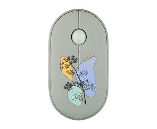 Мишка 2E MF300 FLORADILL Silent Wireless/Bluetooth Green (2E-MF300WFLORAGN)
