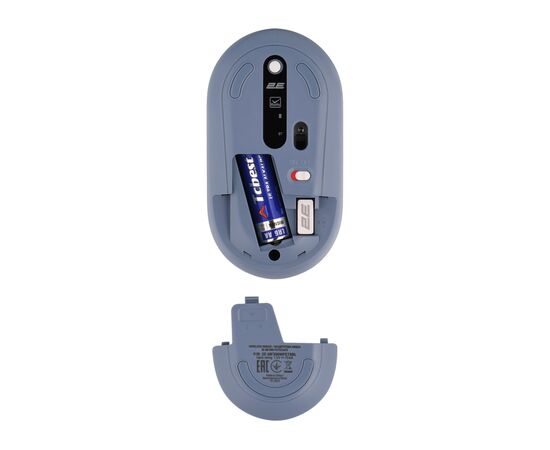 Мышка 2E MF300 PETSCATS Silent Wireless/Bluetooth Blue (2E-MF300WPETSBL), изображение 3 Мышка 2E MF300 PETSCATS Silent Wireless/Bluetooth Blue (2E-MF300WPETSBL), изображение 3