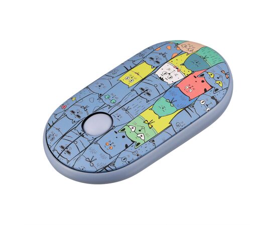 Мышка 2E MF300 PETSCATS Silent Wireless/Bluetooth Blue (2E-MF300WPETSBL), изображение 5 Мышка 2E MF300 PETSCATS Silent Wireless/Bluetooth Blue (2E-MF300WPETSBL), изображение 5