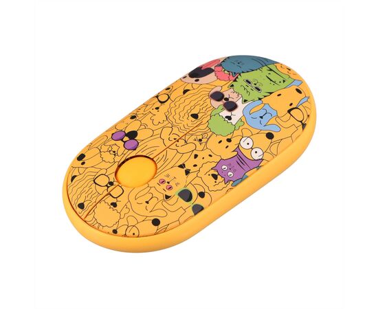 Мышка 2E MF300 PETSCATS&DOGS Silent Wireless/Bluetooth Yellow (2E-MF300WPETSYW), изображение 5 Мышка 2E MF300 PETSCATS&DOGS Silent Wireless/Bluetooth Yellow (2E-MF300WPETSYW), изображение 5