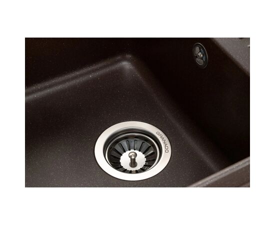 Мойка кухонная GRANADO ALANIS black shine (gr2701), изображение 3