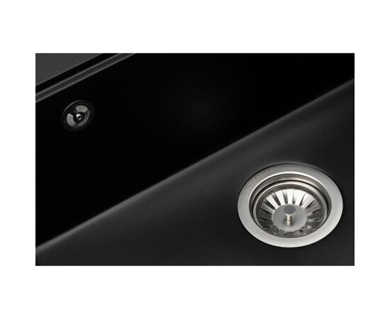 Мойка кухонная GRANADO ARTES black shine з сифоном (gr3601), изображение 5 Мойка кухонная GRANADO ARTES black shine з сифоном (gr3601), изображение 5