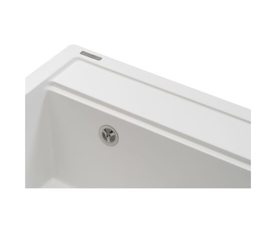 Мойка кухонная GRANADO ARTES white з сифоном (gr3605), изображение 4 Мойка кухонная GRANADO ARTES white з сифоном (gr3605), изображение 4
