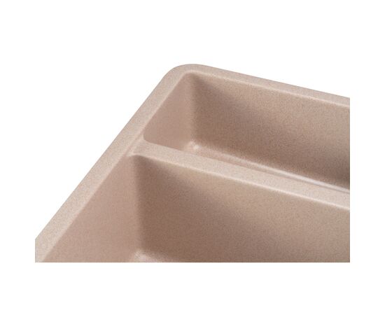 Мойка кухонная GRANADO Under top DOUBLE avena (gr3402), изображение 4 Мойка кухонная GRANADO Under top DOUBLE avena (gr3402), изображение 4
