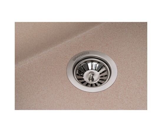 Мойка кухонная GRANADO Under top DOUBLE avena (gr3402), изображение 5 Мойка кухонная GRANADO Under top DOUBLE avena (gr3402), изображение 5