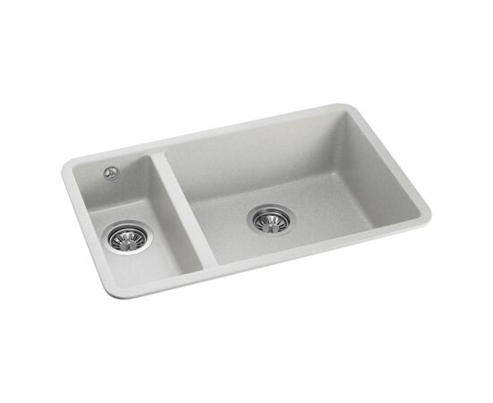 Мойка кухонная GRANADO Under top DOUBLE gris (gr3408), изображение 2