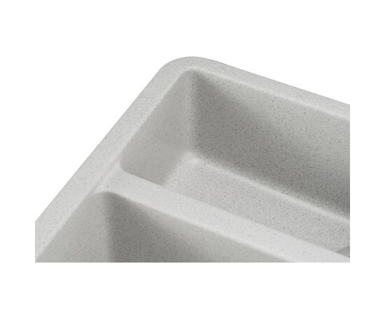 Мойка кухонная GRANADO Under top DOUBLE gris (gr3408), изображение 3