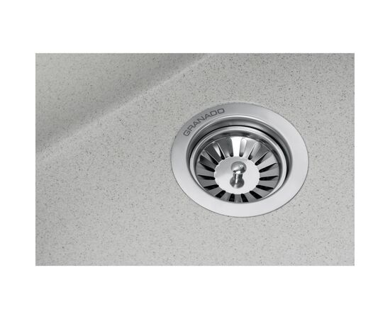 Мойка кухонная GRANADO Under top DOUBLE gris (gr3408), изображение 4