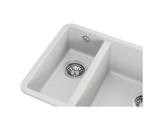 Мойка кухонная GRANADO Under top DOUBLE gris (gr3408), изображение 5