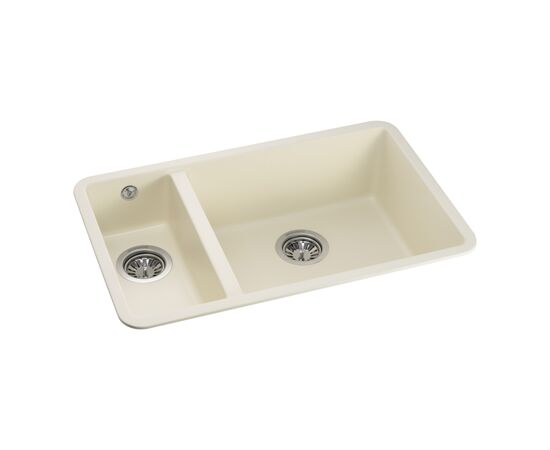 Мойка кухонная GRANADO Under top DOUBLE ivory (gr3404), изображение 2