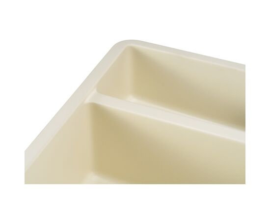 Мойка кухонная GRANADO Under top DOUBLE ivory (gr3404), изображение 3